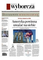okłada najnowszego numeru Gazeta Wyborcza