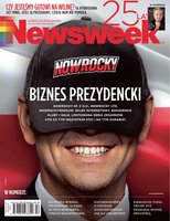 widok pierwszej strony Newsweek