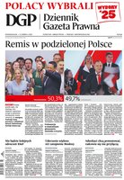 okłada najnowszego numeru Dziennik Gazeta Prawna