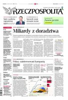 okłada najnowszego numeru Rzeczpospolita