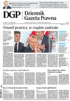 okłada najnowszego numeru Dziennik Gazeta Prawna