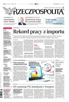 okłada najnowszego numeru Rzeczpospolita