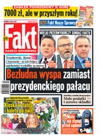 okłada najnowszego numeru Fakt