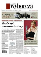okłada najnowszego numeru Gazeta Wyborcza