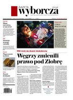 okłada najnowszego numeru Gazeta Wyborcza