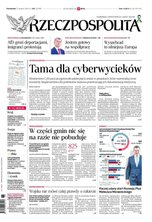 okłada najnowszego numeru Rzeczpospolita