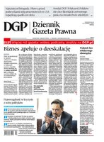 okłada najnowszego numeru Dziennik Gazeta Prawna