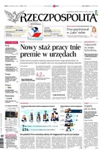 okłada najnowszego numeru Rzeczpospolita