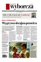 okłada najnowszego numeru Gazeta Wyborcza