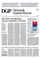 okłada najnowszego numeru Dziennik Gazeta Prawna