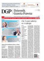 okłada najnowszego numeru Dziennik Gazeta Prawna