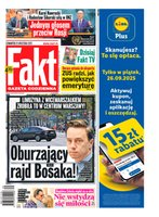 okłada najnowszego numeru Fakt