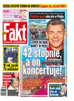 okłada najnowszego numeru Fakt