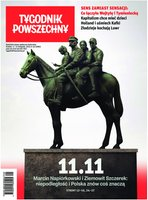 widok pierwszej strony Tygodnik Powszechny