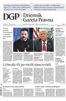 okłada najnowszego numeru Dziennik Gazeta Prawna