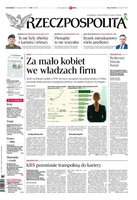 okłada najnowszego numeru Rzeczpospolita