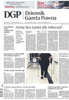 okłada najnowszego numeru Dziennik Gazeta Prawna