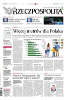 okłada najnowszego numeru Rzeczpospolita