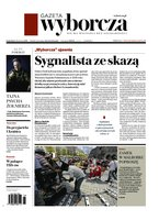 okłada najnowszego numeru Gazeta Wyborcza