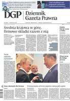 okłada najnowszego numeru Dziennik Gazeta Prawna