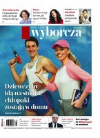 okłada najnowszego numeru Gazeta Wyborcza