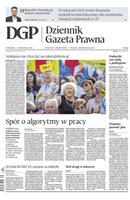 okłada najnowszego numeru Dziennik Gazeta Prawna