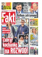 widok pierwszej strony Fakt