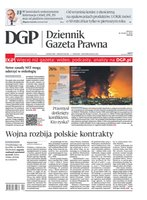 okłada najnowszego numeru Dziennik Gazeta Prawna