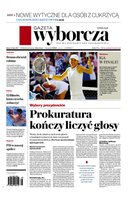 okłada najnowszego numeru Gazeta Wyborcza