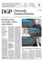 okłada najnowszego numeru Dziennik Gazeta Prawna