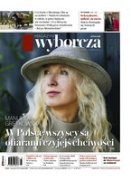 okłada najnowszego numeru Gazeta Wyborcza