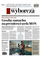 okłada najnowszego numeru Gazeta Wyborcza