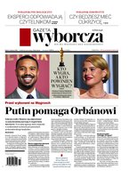 okłada najnowszego numeru Gazeta Wyborcza