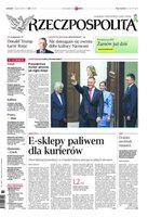 okłada najnowszego numeru Rzeczpospolita