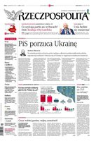 widok pierwszej strony Rzeczpospolita