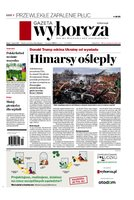 okłada najnowszego numeru Gazeta Wyborcza