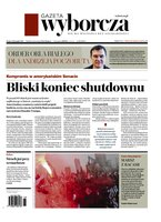 okłada najnowszego numeru Gazeta Wyborcza