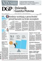okłada najnowszego numeru Dziennik Gazeta Prawna