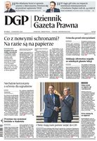 okłada najnowszego numeru Dziennik Gazeta Prawna