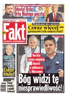 okłada najnowszego numeru Fakt