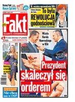 okłada najnowszego numeru Fakt