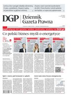 okłada najnowszego numeru Dziennik Gazeta Prawna