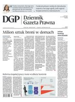 okłada najnowszego numeru Dziennik Gazeta Prawna