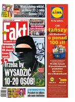 okłada najnowszego numeru Fakt