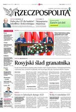 okłada najnowszego numeru Rzeczpospolita