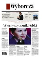 okłada najnowszego numeru Gazeta Wyborcza