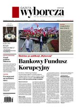 okłada najnowszego numeru Gazeta Wyborcza