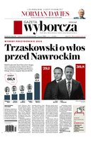 okłada najnowszego numeru Gazeta Wyborcza