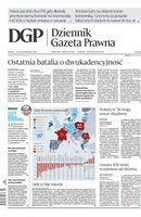 okłada najnowszego numeru Dziennik Gazeta Prawna