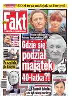 okłada najnowszego numeru Fakt